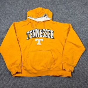 Vintage Stadium Athletics Hoodie Men's‎ L Tennessee Volunteers NCAA Orange